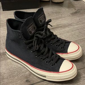 Converse Chuck Taylor 70 High Boom Box Sz 9 black